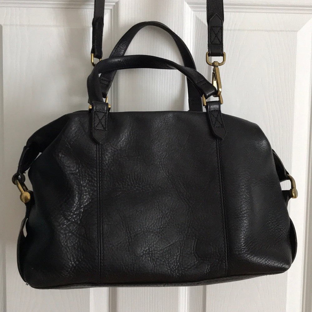 Madewell Kensington Satchel in Black